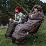 Спальник з капюшоном Naturehike U150 NH20MSD07, (11°C), лівий, коричневий - Зображення 4