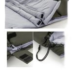 Спальник з капюшоном Naturehike U150 NH20MSD07, (11°C), лівий, зелений - Зображення 3