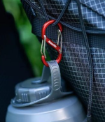 Карабін багатофункціональний Naturehike S-type NH20GS004, 50 мм, 2 шт, червоний - Зображення 2