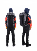 Рюкзак туристичний Naturehike Rock NH19BP095, 60+5 л, чорний - Зображення 5
