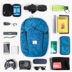 Рюкзак компактний Naturehike Ultralight NH17A017-B 22 л, чорний - Зображення 3