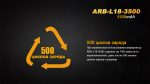 Акумулятор 18650 Fenix (3500 mAh) - Зображення 9