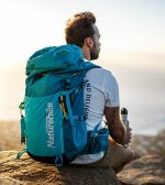 Рюкзак туристичний Naturehike NH18Y045-Q, 45 л, блакитний - Зображення 4