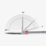 Лопата Naturehike Multifunctional outdoor shovel NH20GJ002, сріблястий - Зображення 3