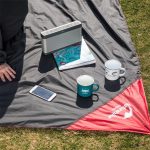 Килимок для пікніка водостійкий надлегкий Naturehike Moisture Picnic Mat NH17D050-B, 145x200 см, чорний - Зображення 3