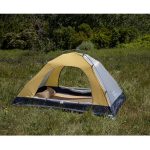 Намет двомісний Naturehike P-Series NH18Z022-P 210T/65D, жовтий - Зображення 3