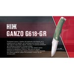 Ніж складаний Ganzo G618-GR - Зображення 12