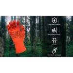 Рукавички водонепроникні Dexshell ThermFit Gloves, p-p XL, помаранчеві - Зображення 2