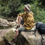 Сидушка туристична складана XPE Naturehike NH20PJ025, 15 мм, темно-зелена з чохлом для походів та кемпінгу - Зображення 5
