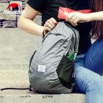 Рюкзак компактний надлегкий Naturehike Ultralight NH17A012-B, 18 л, сірий - Зображення 7