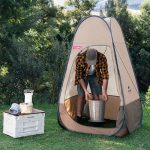 Душовий намет розкладний Naturehike NH17Z002-P, коричневий - Зображення 6