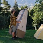 Душовий намет розкладний Naturehike NH17Z002-P, коричневий - Зображення 9