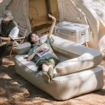 Диван, матрас надувний двомісний Naturehike NH22FCD07, надлегкий, 165x95x65 см, зі зйомною спинкою - Зображення 7