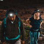 Ліхтар налобний Naturehike TD-02 NH00T002-D, помаранчово-сірий - Зображення 2