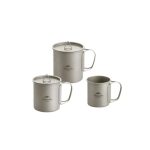 Кружка титанова з ручкою 450 мл Naturehike NH20CJ005 - Зображення 3