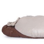 Спальник з натуральним пухом Naturehike Snowbird NH20YD001, p-р L, коричневий 380 г - Зображення 5