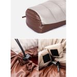 Спальник з натуральним пухом Naturehike Snowbird NH20YD001, p-р L, коричневий 380 г - Зображення 7
