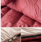 Спальник з натуральним пухом Naturehike Snowbird NH20YD001, p-р L, коричневий 380 г - Зображення 13