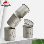 Кружка титанова з ручкою 600 мл Naturehike NH20CJ005 - Зображення 3
