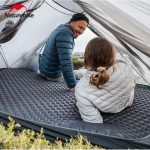 Матрац туристичний надувний двомісний Naturehike CNH22DZ018, надлегкий, 196x120x7 см, чорний, для туризму із мішком для надування - Зображення 3
