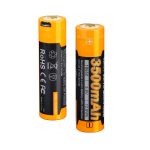 Акумулятор 18650 Fenix (3500 mAh) micro usb зарядка - Зображення 2