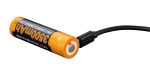 Акумулятор 18650 Fenix (3500 mAh) micro usb зарядка - Зображення 3