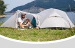 Намет надлегкий двомісний  з футпринтом Naturehike Mongar NH17T007-M, 20D, сiрий - Зображення 3