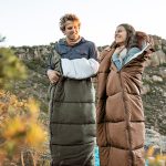 Спальник з капюшоном Naturehike U350 NH20MSD07, (1°C), лівий, коричневий - Зображення 6