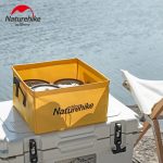 Складаний контейнер для води з ПВХ Naturehike Square bucket 13л army green NH19SJ007 - Зображення 6