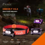 Ліхтар налобний Fenix HM65R-T V2.0 темно-фіолетовий - Зображення 4