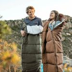 Спальник з капюшоном Naturehike U150 NH20MSD07, (11°C), правий, коричневий - Зображення 3
