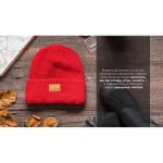 Шапка водонепроникна Dexshell Watch Beanie, червона - Зображення 5