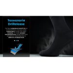 Шкарпетки водонепроникні Dexshell Ultra Thin Crew BLK, р-р L, чорний - Зображення 4