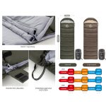 Спальник з капюшоном Naturehike U150 NH20MSD07, (11°C), правий, коричневий - Зображення 7