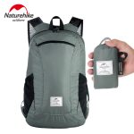Рюкзак компактний надлегкий Naturehike Ultralight NH17A012-B, 18 л, чорний - Зображення 9