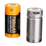 Акумулятор 16340 Fenix 700 UP mAh Li-ion micro usb зарядка - Зображення 3