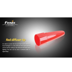 Дифузійний фільтр червоний Fenix AD101-R - Зображення 3