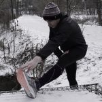 Шкарпетки водонепроникні Dexshell Compression Mudder, р-р S, сірі - Зображення 11