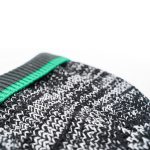 Шапка водонепроникна Dexshell Cuffed Beanie, р-р S/M (56-58 см) чорна з зеленою смугою - Зображення 3