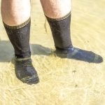 Шкарпетки водонепроникні Dexshell Trekking, р-р L, з зеленою смужкою - Зображення 4
