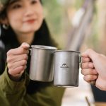 Кружка з дерев'яною ручкою 350 мл Naturehike NH21SJ001, нержавіюча сталь - Зображення 2