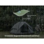 Намет тримісний автоматичний Naturehike NH21ZP008, темно-зелений - Зображення 8