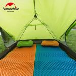 Килимок туристичний складаний одномісний IXPE Naturehike NH19QD008 з алюмінієвою плівкою, 185x56x1.8 см, жовтий для походів - Зображення 7