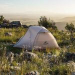 Намет надлегкий двомісний  з футпринтом Naturehike Star-River 2 Updated NH17T012-T, 20D, сіро-червоний - Зображення 5
