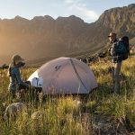 Намет надлегкий двомісний  з футпринтом Naturehike Star-River 2 Updated NH17T012-T, 20D, сіро-червоний - Зображення 4