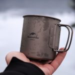 Кружка титанова з ручкою 450 мл Naturehike NH20CJ005 - Зображення 7