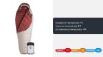 Спальник з натуральним пухом Naturehike Snowbird NH20YD001, p-р L, коричневий 380 г - Зображення 16