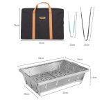 Гриль портативний Naturehike Picnic BBQ Grill NH20CJ006, р-р L, сталь - Зображення 3