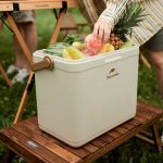 Туристичний холодильник Naturehike CNK2300BS011, 24 л, бежевий - Зображення 2