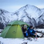 Намет двомісний зі сферичним куполом Naturehike Cloud Peak 2 NH17K240-Y 20D, темно-зелений - Зображення 3